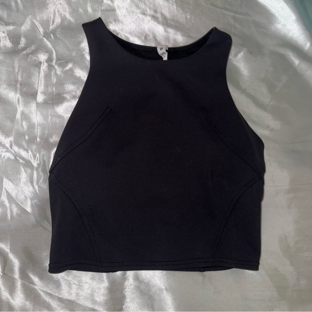 lululemon athletica Black Crop Top